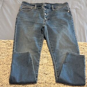 J. Crew mid-rise skinny jeans